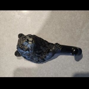 Black Bear Coat Hook, 6", (Wall Mounted)